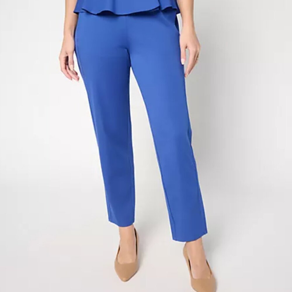 by Stacy London Regular Lightweight Ponte Lantern Pant
